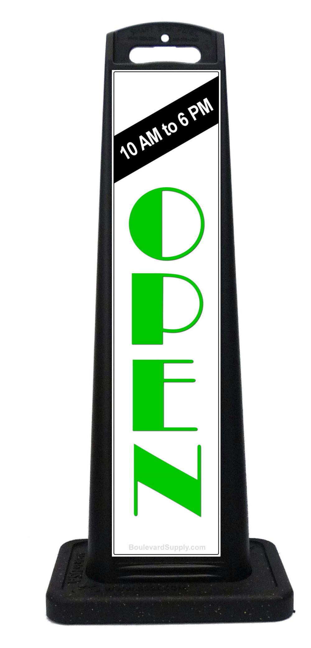 Custom Sidewalk Signs and Vertical Sign Panels