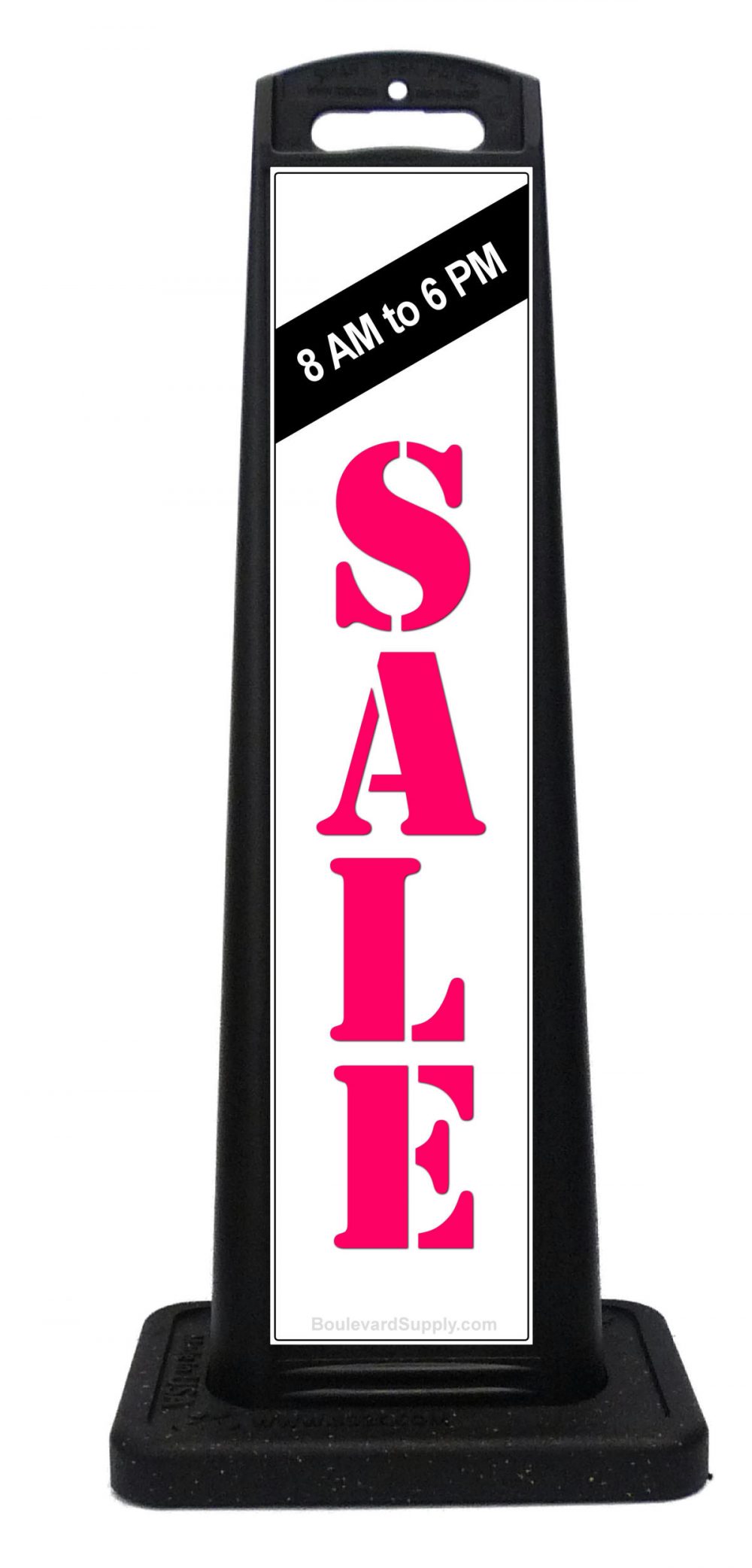 Custom Sidewalk Signs and Vertical Sign Panels