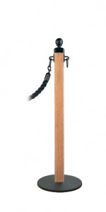Wood Hitching Post Stanchion Tensator