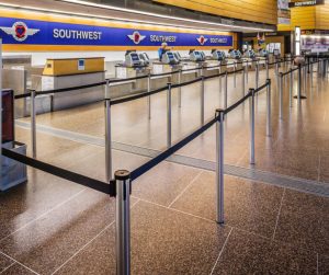 Crowd Control Barriers For Airports