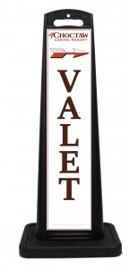 Choctaw Resort Valet Parking Signs