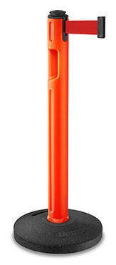 Beltrac Tempest Outdoor Stanchions Orange 80-5000R-OR-RD