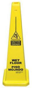 Yellow Wet Floor Cone 03-600-09