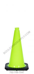 18 inch Lime Green Safety Traffic Cone RS45015C-LIME