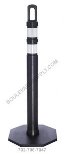 Black Loop Top Cones Delineators