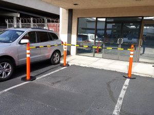 Extendable Traffic Cone Bar System
