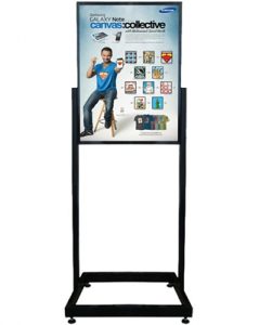 Black 22x28 Poster Stand