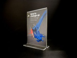 Clear Acrylic Tabletop Display Sign Holder 4x6