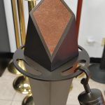 Bronze Luxe Stanchion Copper Rust Inlay