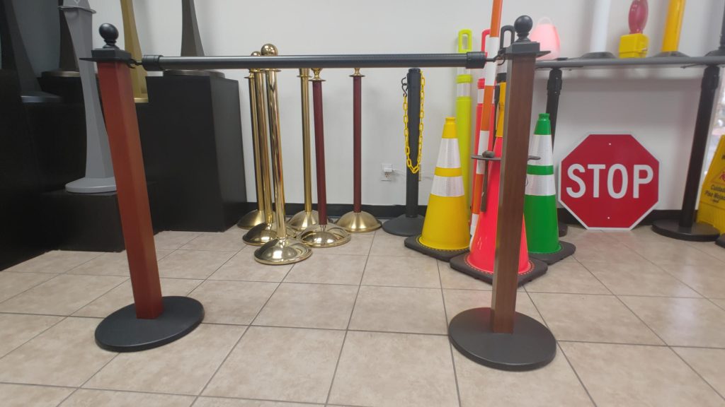 Stanchion Masters Portable Railing Barrier