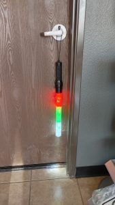 RED GREEN WHITE RGW Traffic Wand