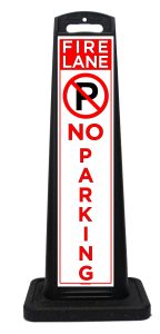 Portable No Parking Sidewalk Sign