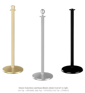 Visiontron Rope Post Stanchions