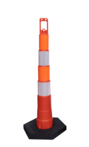 C-42 Orange Channelizer Cone for Road Construction Work Zone Safety