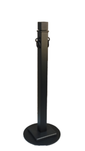 Dark Star Matte Black Stanchions by Stanchion Masters