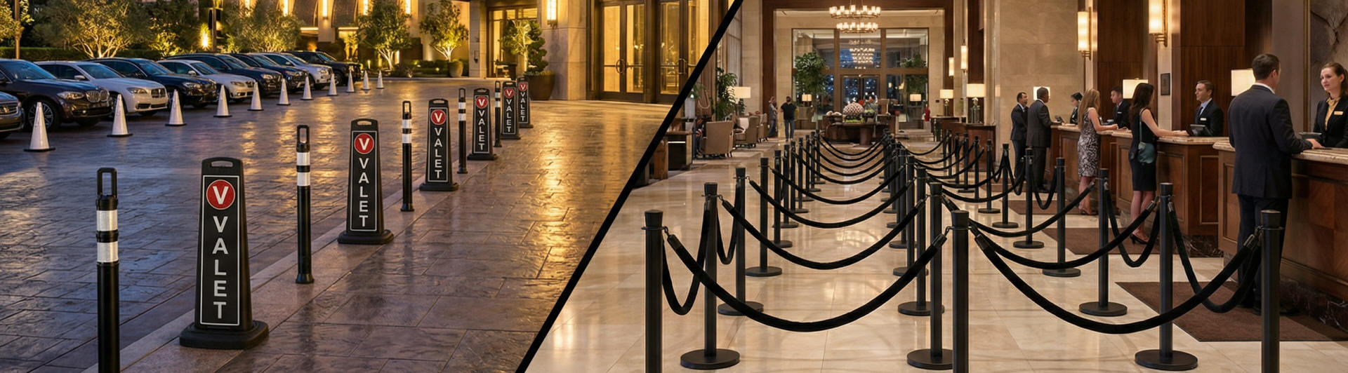 Hotel Safety and Crowd Control Equipment