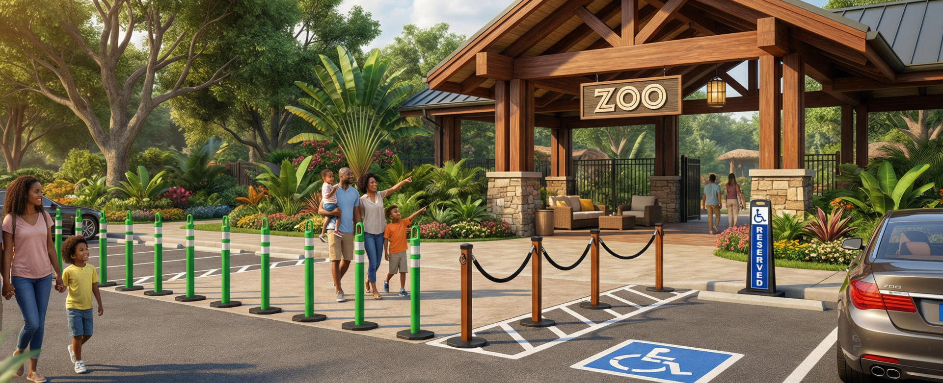 Park and Zoo Traffic and Crowd Control Equipment