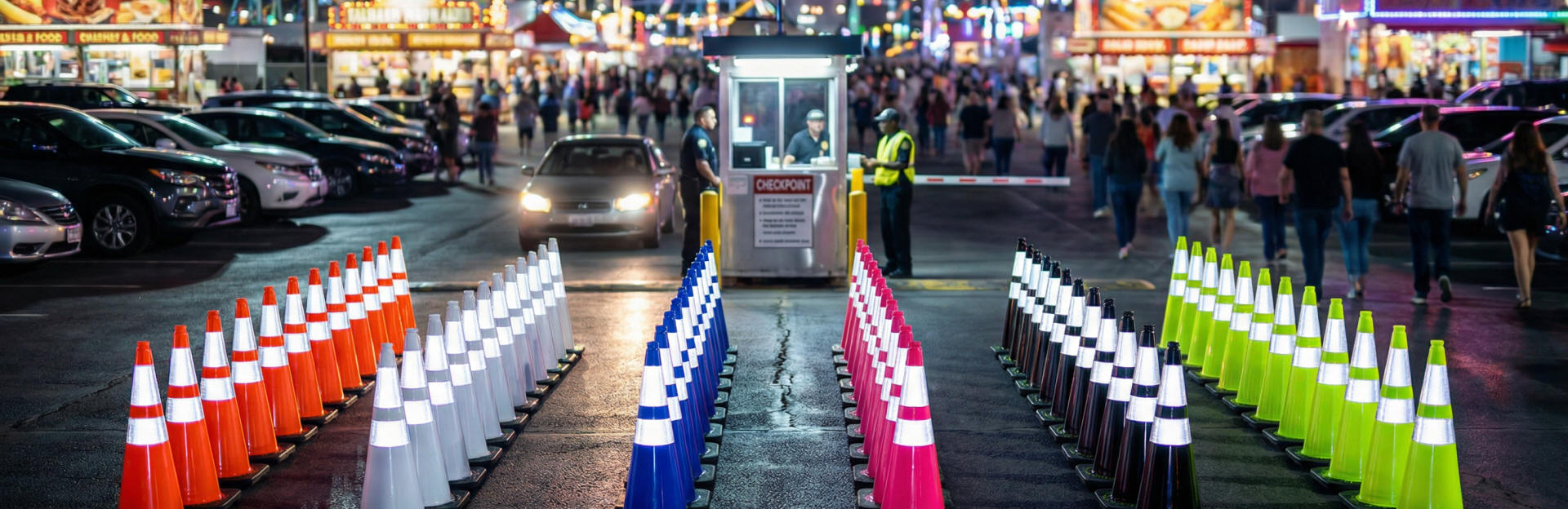 Reflective Traffic Cones