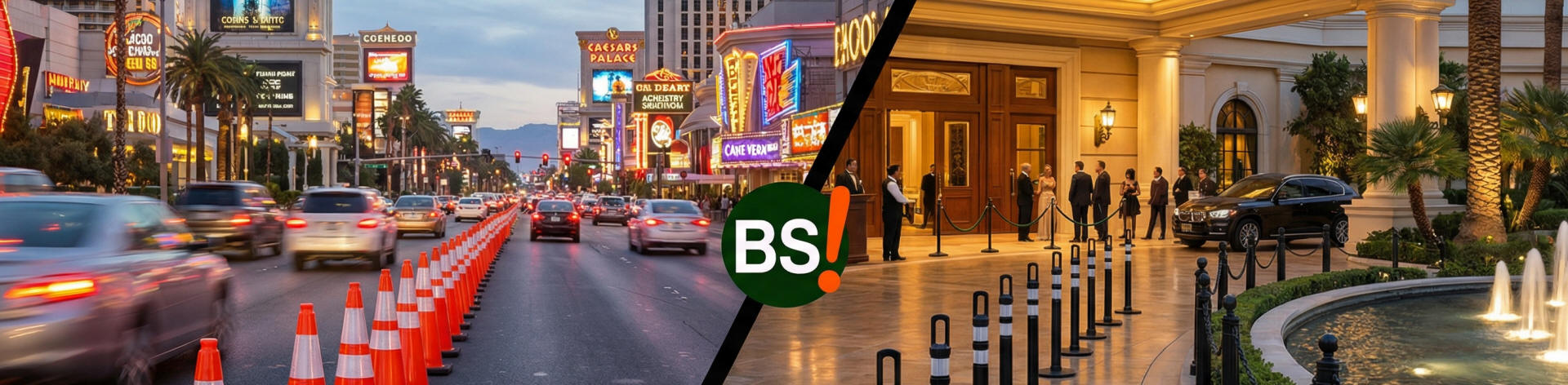 Traffic Cone, Delineator and Stanchion Supplier Based in Las Vegas