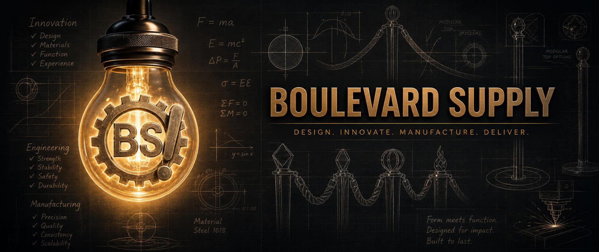 Boulevard Supply Innovative Crowd Control Stanchion Design
