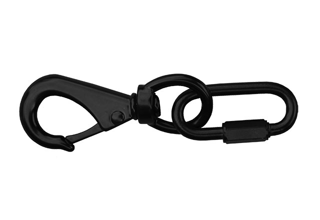 Swivel eye snap link for landscape chain
